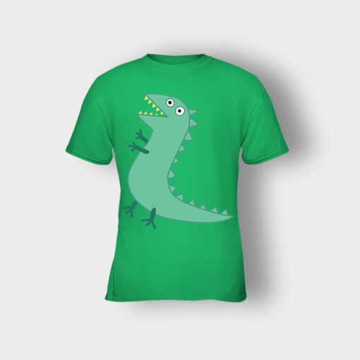Mr-Dinosaur-Peppa-Pig-Kids-T-Shirt-Irish-Green