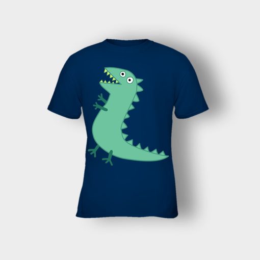 Mr-Dinosaur-Peppa-Pig-Kids-T-Shirt-Navy
