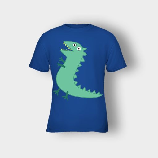 Mr-Dinosaur-Peppa-Pig-Kids-T-Shirt-Royal