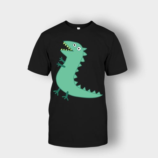 Mr-Dinosaur-Peppa-Pig-Unisex-T-Shirt-Black