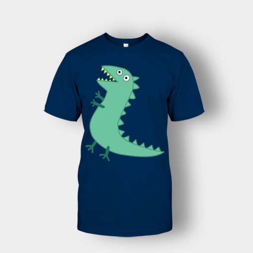 Mr-Dinosaur-Peppa-Pig-Unisex-T-Shirt-Navy