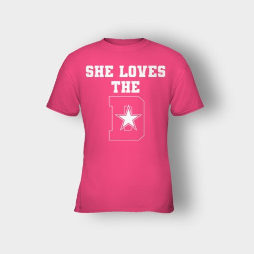 NEW-Dallas-Cowboys-She-Loves-The-D-Kids-T-Shirt-Heliconia