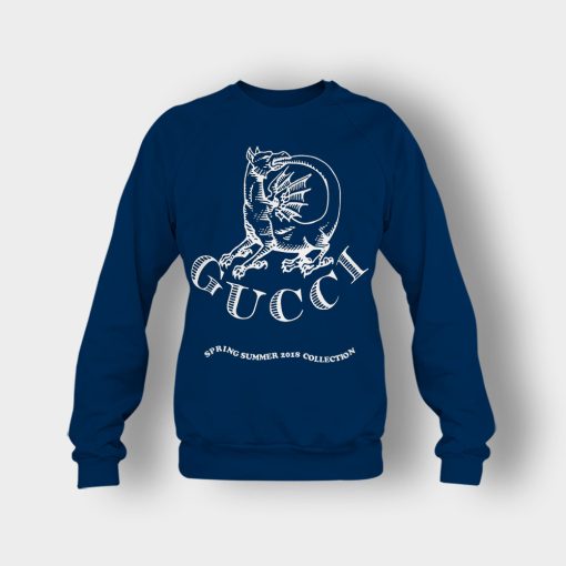 NWT-Gucci-Dragon-Invite-Crewneck-Sweatshirt-Navy