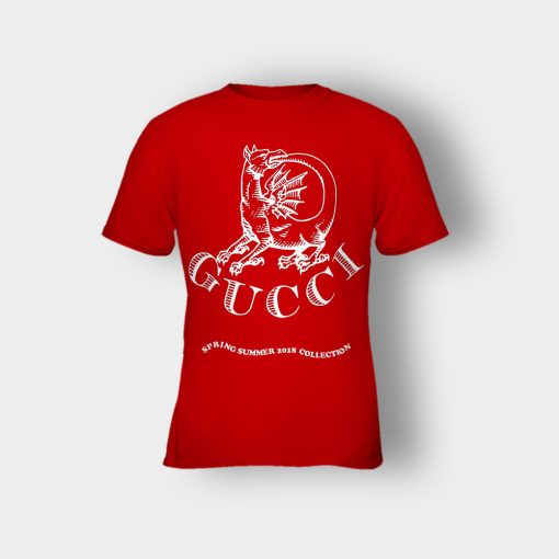NWT-Gucci-Dragon-Invite-Kids-T-Shirt-Red