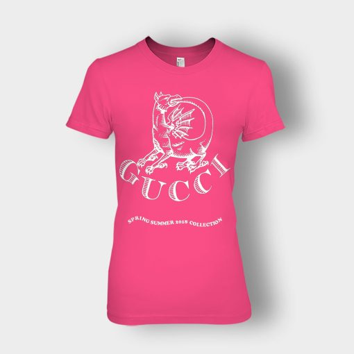 NWT-Gucci-Dragon-Invite-Ladies-T-Shirt-Heliconia