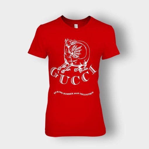 NWT-Gucci-Dragon-Invite-Ladies-T-Shirt-Red