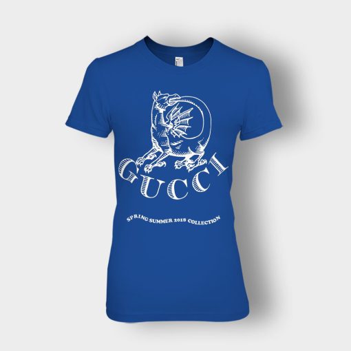 NWT-Gucci-Dragon-Invite-Ladies-T-Shirt-Royal