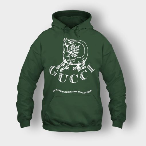 NWT-Gucci-Dragon-Invite-Unisex-Hoodie-Forest