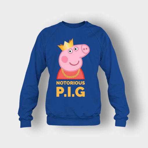 Notorious-Peppa-Pig-Crewneck-Sweatshirt-Royal