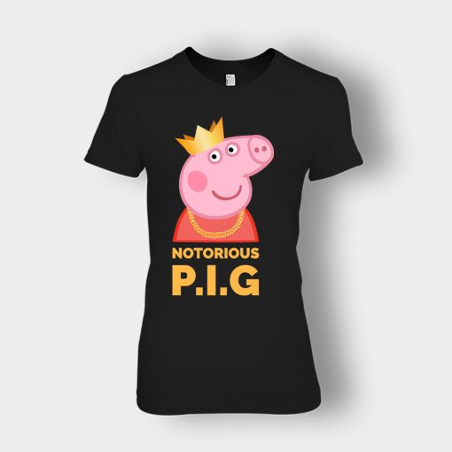 Notorious-Peppa-Pig-Ladies-T-Shirt-Black