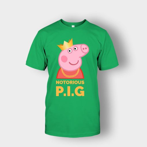 Notorious-Peppa-Pig-Unisex-T-Shirt-Irish-Green