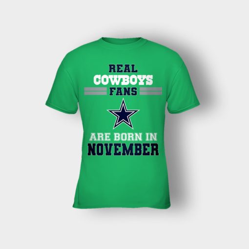 November-Birthday-Dallas-Cowboys-Fan-Kids-T-Shirt-Irish-Green