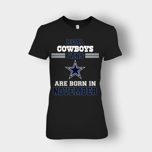 November-Birthday-Dallas-Cowboys-Fan-Ladies-T-Shirt-Black