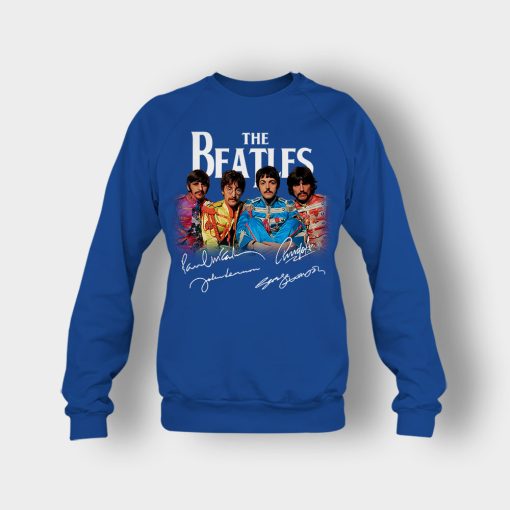 OFFICIAL-The-Beatles-Signatures-Anniversary-Crewneck-Sweatshirt-Royal