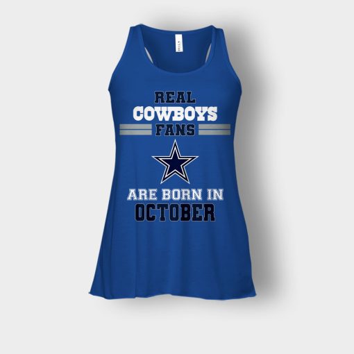 October-Birthday-Dallas-Cowboys-Fan-Bella-Womens-Flowy-Tank-Royal