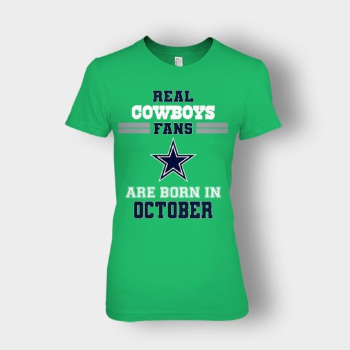 October-Birthday-Dallas-Cowboys-Fan-Ladies-T-Shirt-Irish-Green