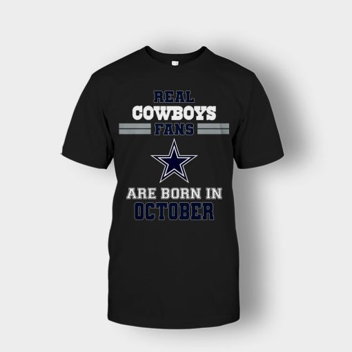 October-Birthday-Dallas-Cowboys-Fan-Unisex-T-Shirt-Black