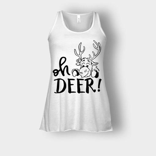 Oh-Deer-Disney-Frozen-Inspired-Bella-Womens-Flowy-Tank-White