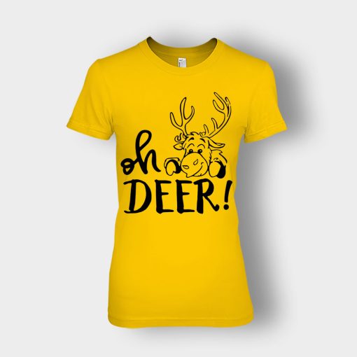 Oh-Deer-Disney-Frozen-Inspired-Ladies-T-Shirt-Gold