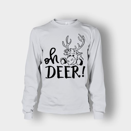 Oh-Deer-Disney-Frozen-Inspired-Unisex-Long-Sleeve-Ash