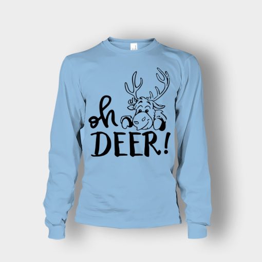 Oh-Deer-Disney-Frozen-Inspired-Unisex-Long-Sleeve-Light-Blue
