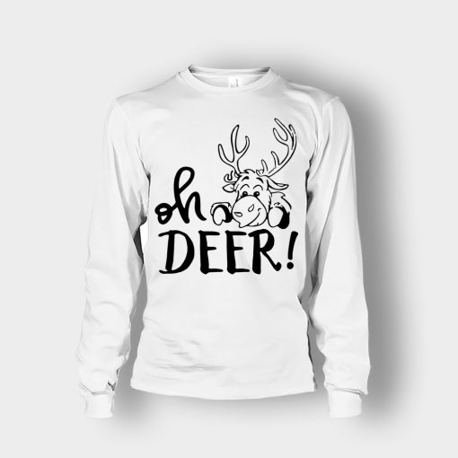 Oh-Deer-Disney-Frozen-Inspired-Unisex-Long-Sleeve-White