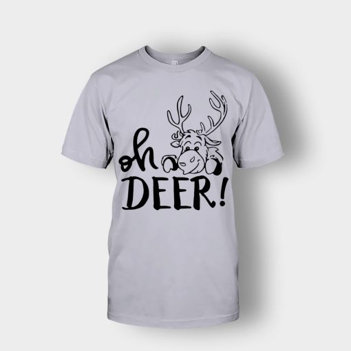 Oh-Deer-Disney-Frozen-Inspired-Unisex-T-Shirt-Sport-Grey