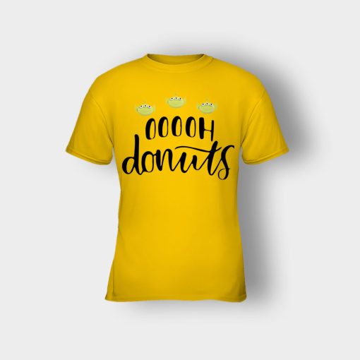 Ooooh-Donuts-Alien-Disney-Toy-Story-Kids-T-Shirt-Gold