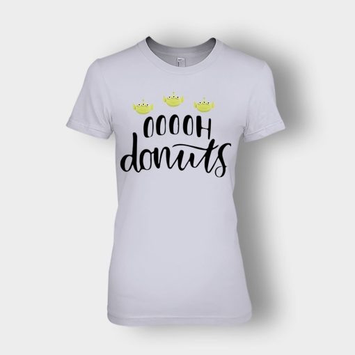 Ooooh-Donuts-Alien-Disney-Toy-Story-Ladies-T-Shirt-Sport-Grey