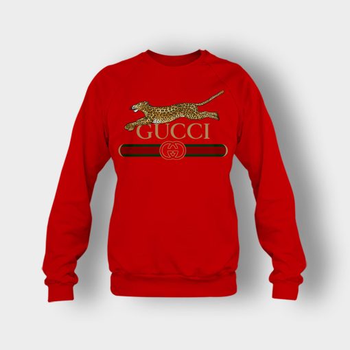 Panther-Fashion-Gucci-Inspired-Crewneck-Sweatshirt-Red