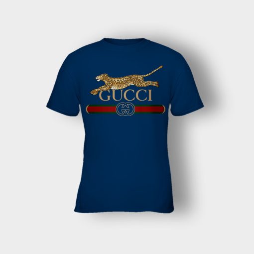 Panther-Fashion-Gucci-Inspired-Kids-T-Shirt-Navy