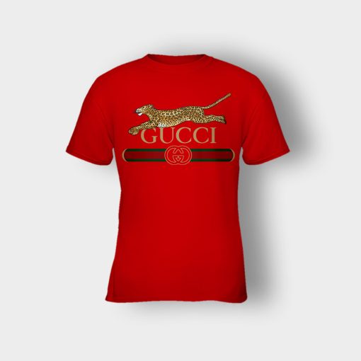 Panther-Fashion-Gucci-Inspired-Kids-T-Shirt-Red