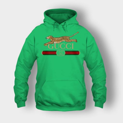 Panther-Fashion-Gucci-Inspired-Unisex-Hoodie-Irish-Green