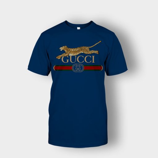 Panther-Fashion-Gucci-Inspired-Unisex-T-Shirt-Navy