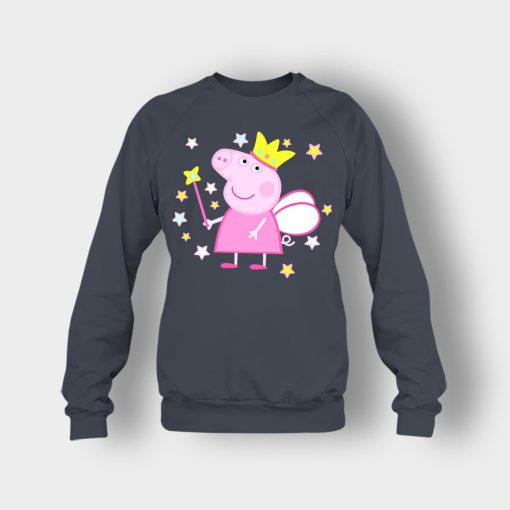 Peppa-Fairy-Pig-Crewneck-Sweatshirt-Dark-Heather