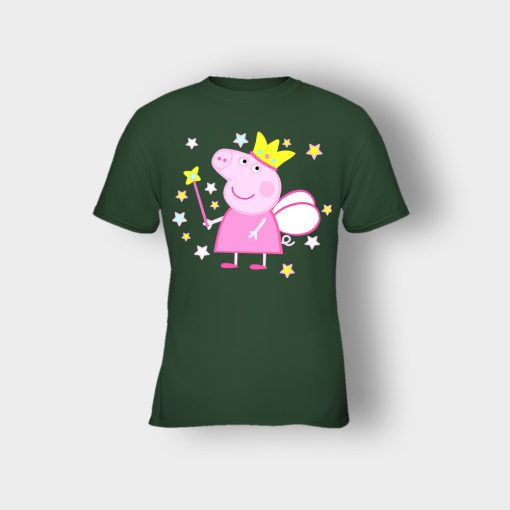 Peppa-Fairy-Pig-Kids-T-Shirt-Forest