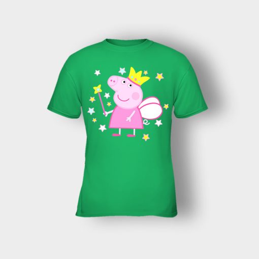 Peppa-Fairy-Pig-Kids-T-Shirt-Irish-Green