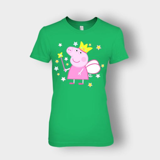 Peppa-Fairy-Pig-Ladies-T-Shirt-Irish-Green