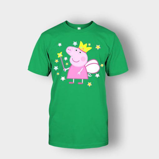Peppa-Fairy-Pig-Unisex-T-Shirt-Irish-Green