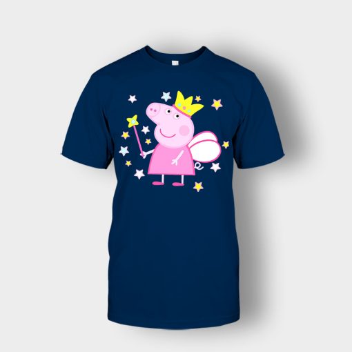 Peppa-Fairy-Pig-Unisex-T-Shirt-Navy