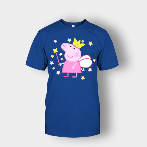 Peppa-Fairy-Pig-Unisex-T-Shirt-Royal