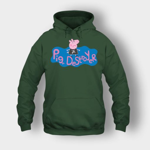 Peppa-Pig-Destroyer-Grindcore-Parody-Unisex-Hoodie-Forest