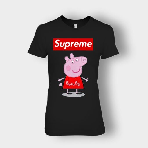 Peppa-Pig-Supreme-Ladies-T-Shirt-Black