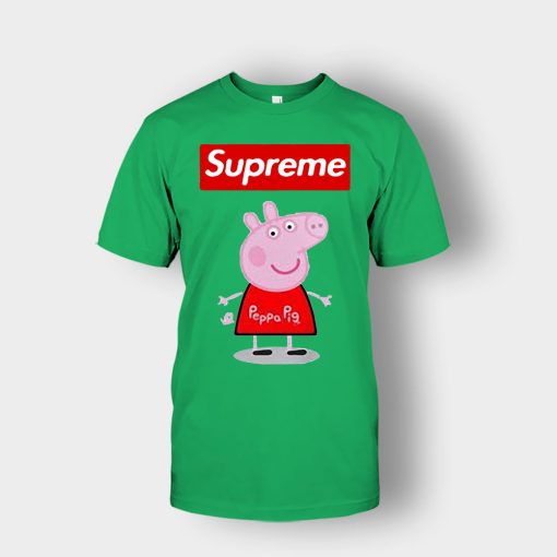 Peppa-Pig-Supreme-Unisex-T-Shirt-Irish-Green