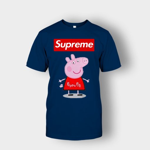 Peppa-Pig-Supreme-Unisex-T-Shirt-Navy