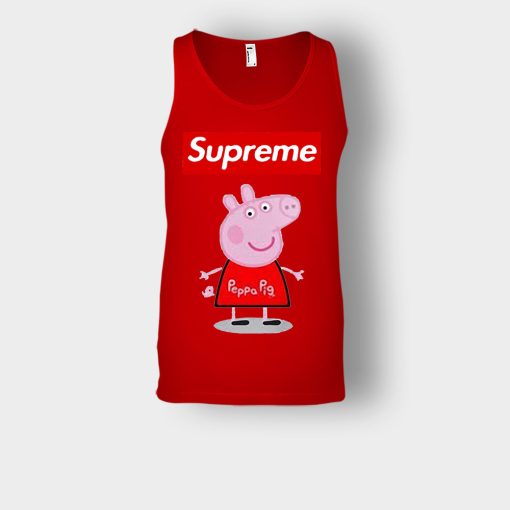 Peppa-Pig-Supreme-Unisex-Tank-Top-Red