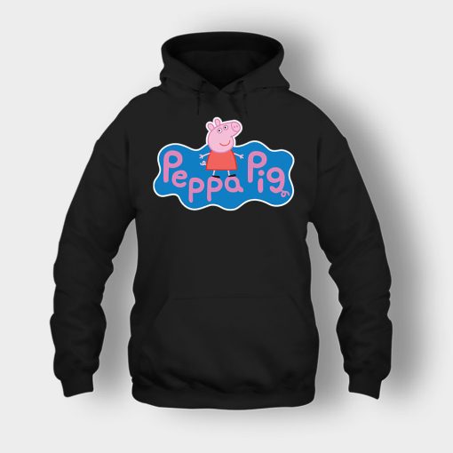 Peppa-Pig-logo-Unisex-Hoodie-Black