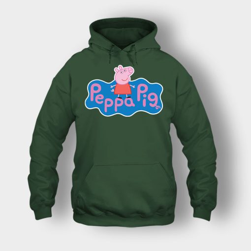 Peppa-Pig-logo-Unisex-Hoodie-Forest