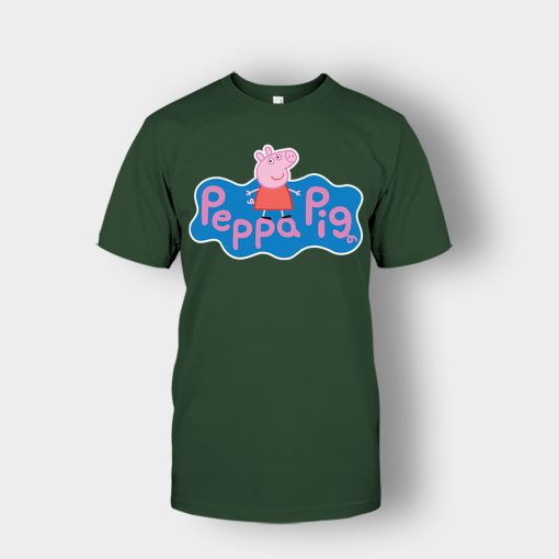 Peppa-Pig-logo-Unisex-T-Shirt-Forest