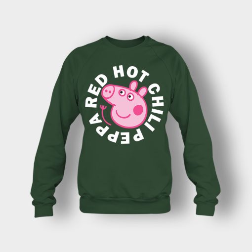 Peppa-Pig-red-hot-chili-Crewneck-Sweatshirt-Forest
